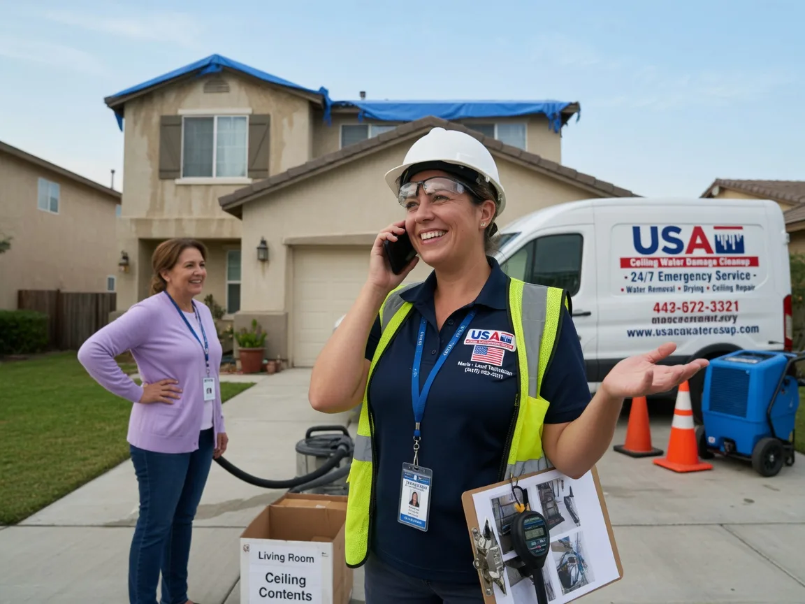 Ceiling Water Damage Restoration Grabill, IN FAQs